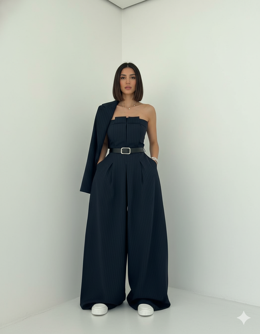 Ana - Ženski komplet – bustier i jakna – elegantan i moderan stil